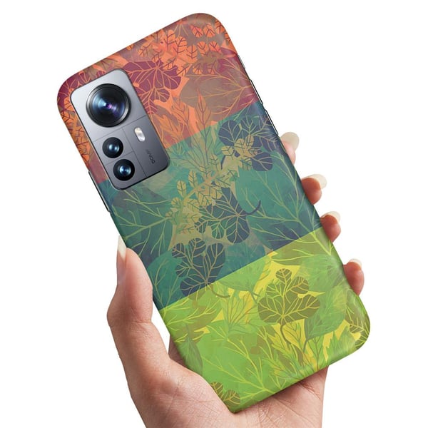 Cover / Mobilcover til Xiaomi 12 - Bladmønster