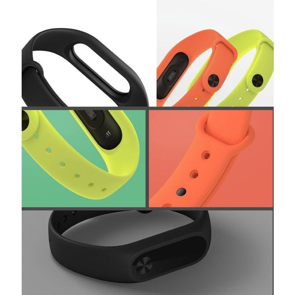 2-Pak - Xiaomi Mi Band 5/6 - Silikonarmbånd