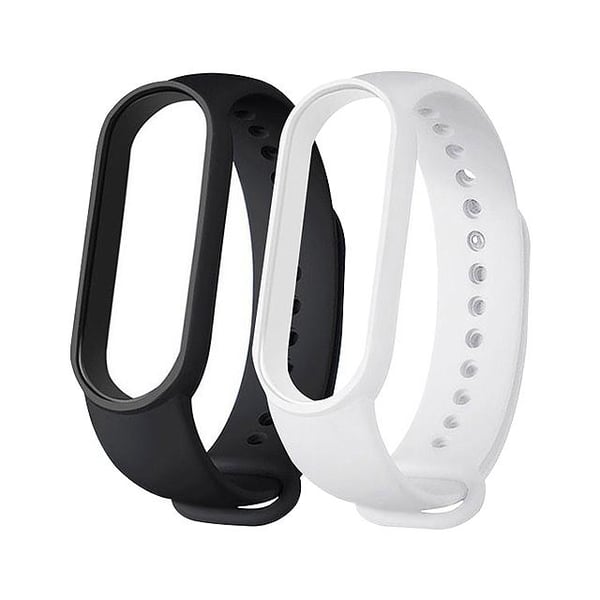 2-Pak - Xiaomi Mi Band 5/6 - Silikonarmbånd
