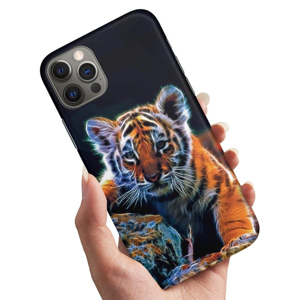Cover / Mobilcover til iPhone 14 - Tigerunge