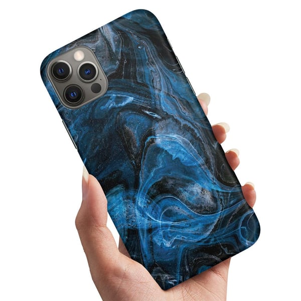 Cover / Mobilcover til iPhone 14 / 15 Plus - Marmor