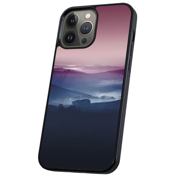 iPhone 14 Pro - Cover/Mobilcover Farverige Dale