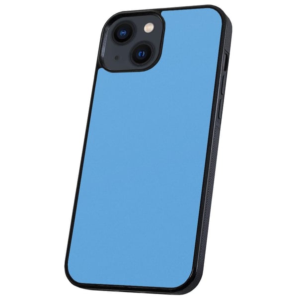 iPhone 14 - Cover/Mobilcover Lysblå