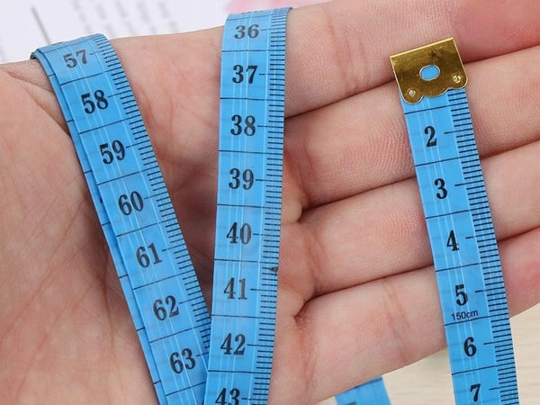 Målebånd med Dobbelt Skala – 150 cm