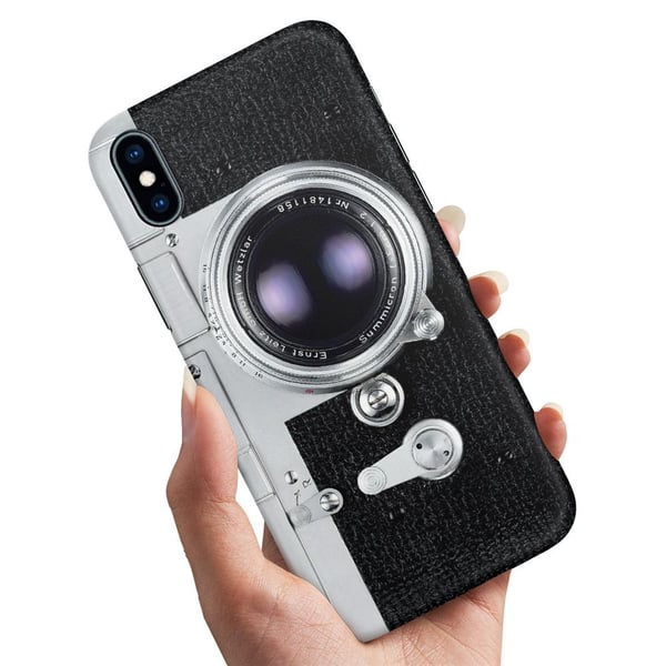 Cover / Mobilcover til iPhone XR - Retro Kamera