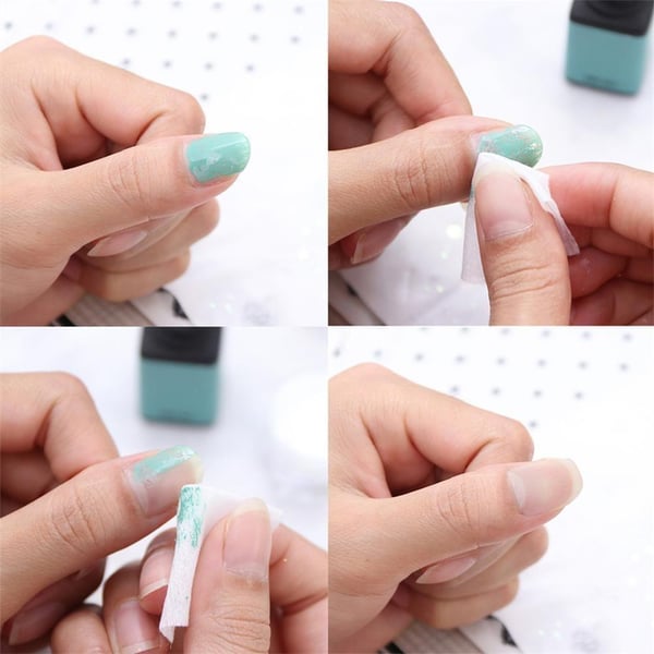 500-Pak - Nail Wipes - Ullfrie pads for negler