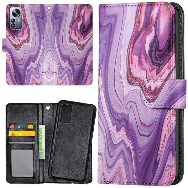 Xiaomi 12 - Mobilcover/Etui Cover Marmor