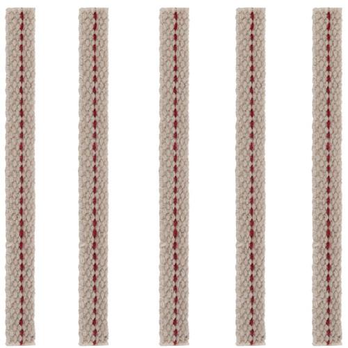 5-Pak - Veke til Parafin og Oljelampe 1x12 cm - Lampeveke