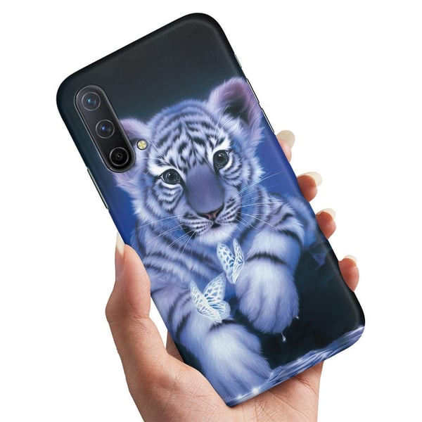 Deksel / Mobildeksel til OnePlus Nord CE 5G - Tigerunge