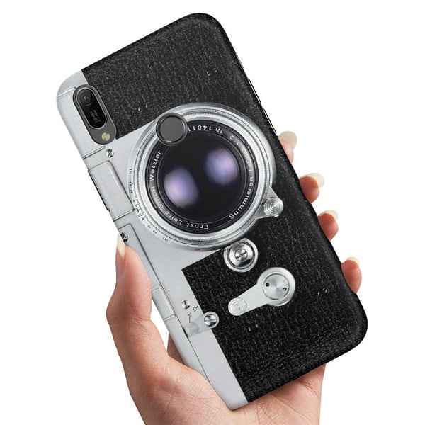 Deksel / Mobildeksel til Huawei P20 Lite - Retro Kamera