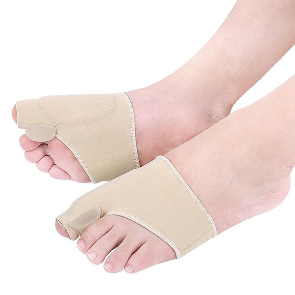 Hallux Valgus / Varvaserottaja - Tukemaan isovarvasta - Large (Beige)