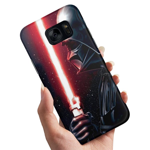 Cover / Mobilcover til Samsung Galaxy S7 Edge - Darth Vader