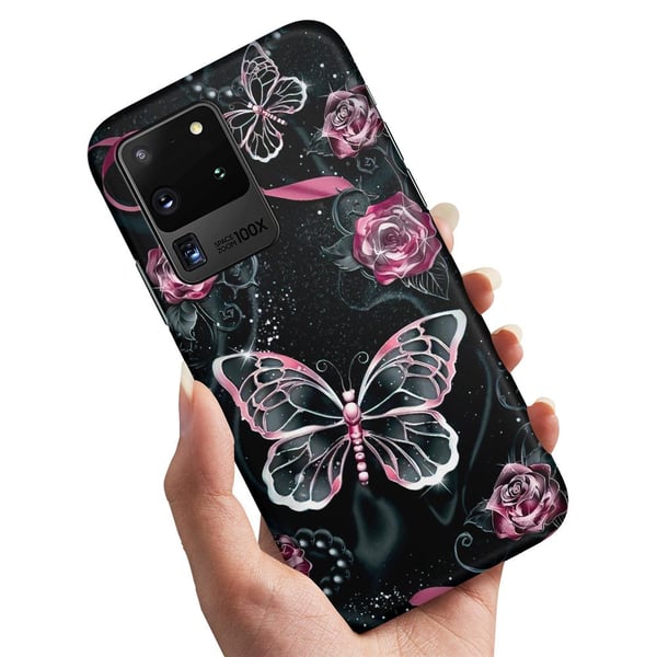 Deksel / Mobildeksel til Samsung Galaxy S20 Ultra - Sommerfugler