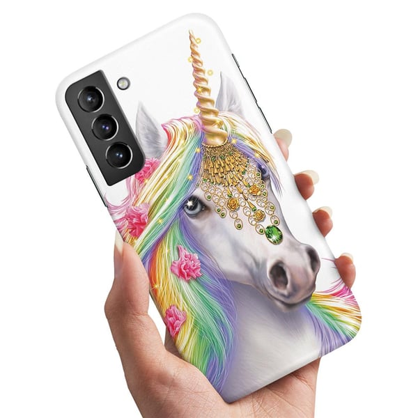 Deksel / Mobildeksel til Samsung Galaxy S21 - Unicorn/Enhjørning