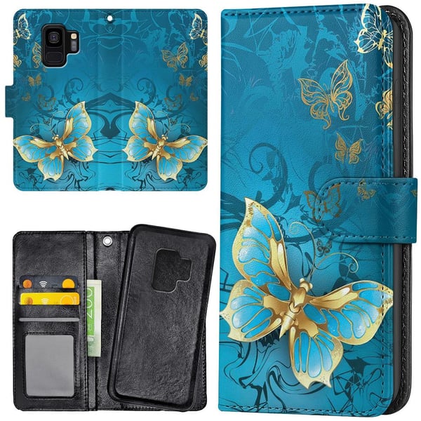 Huawei Honor 7 - Lompakkokotelo/Kuoret Perhoset