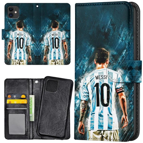 iPhone 12/12 Pro - Lompakkokotelo/Kuoret Messi