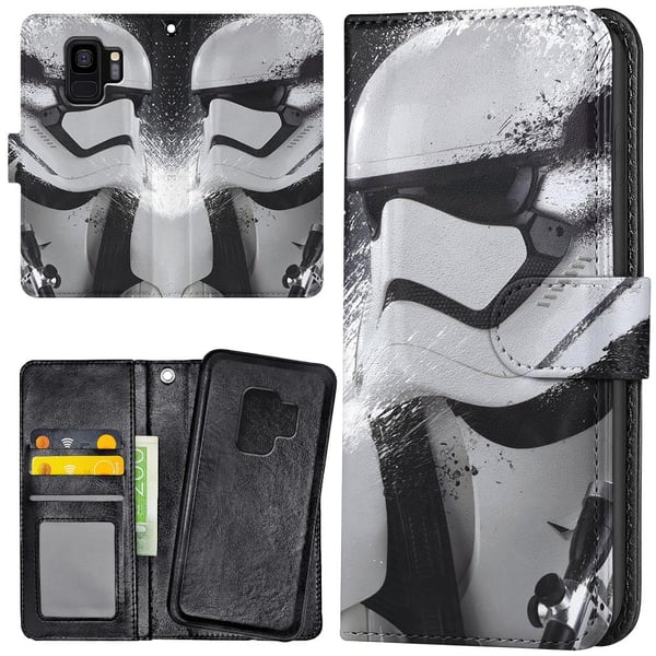 Samsung Galaxy S9 - Lommebok Deksel Stormtrooper Star Wars