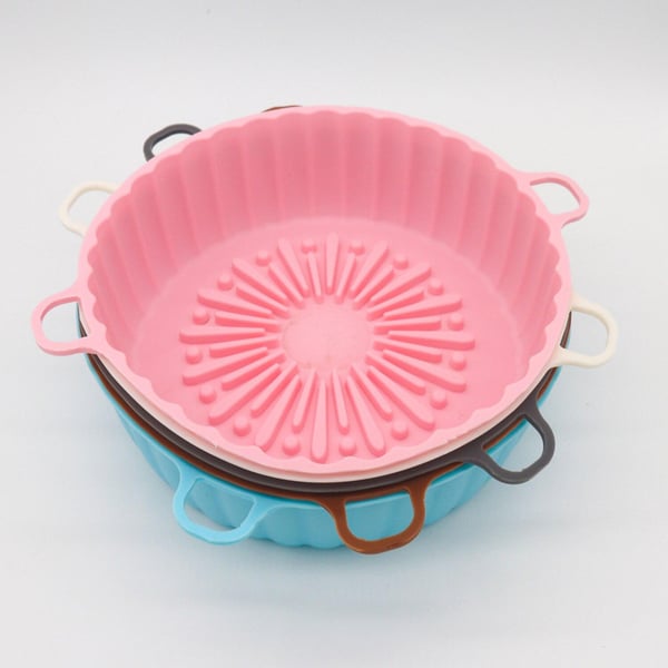 Airfryer Silikonform - Kurv til luftfrityrkoker - 14-16 cm