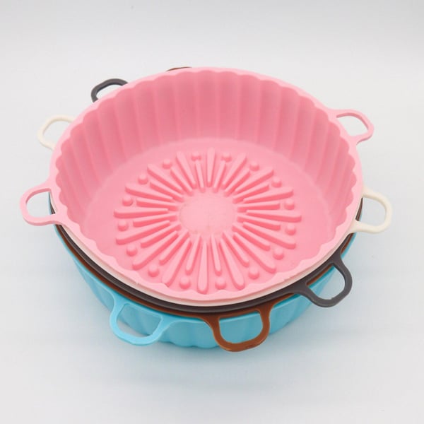 Airfryer Silikoneform - Kurv til luftfriture - 16-18 cm