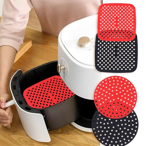 Airfryer Silikonilisä - Matto ilmafriteerauskeittimeen - Fyrkant (S)