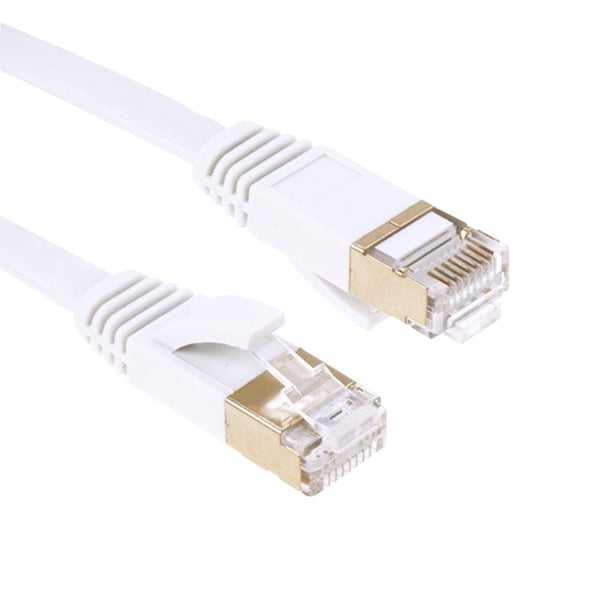 30m - Flad Netværkskabel Cat7 - Internetkabel 30m - Flad Netværkskabel Cat7 - Internetkabel