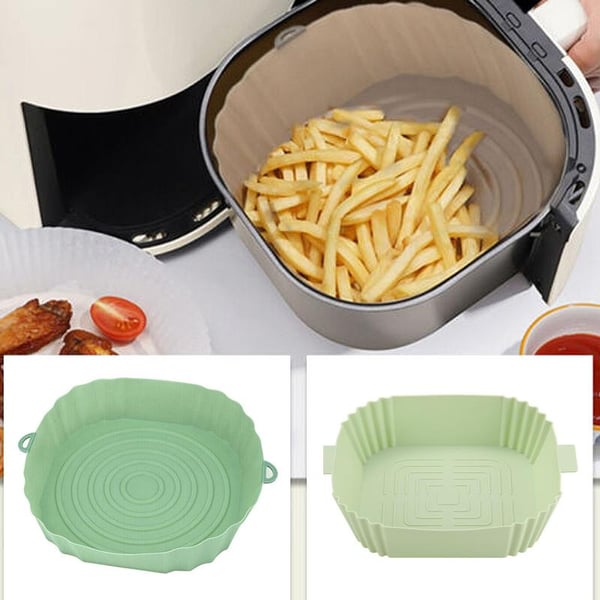 Airfryer Silikonform - Kurv for luftfrityr - Tjock (100g)