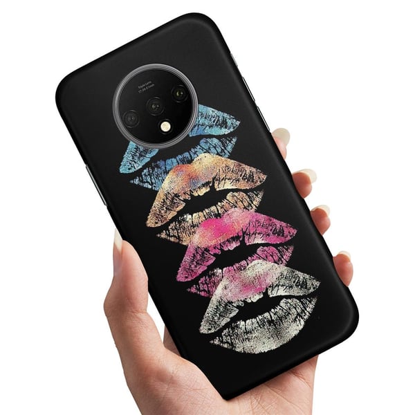 Cover / Mobilcover til OnePlus 7T - Læber