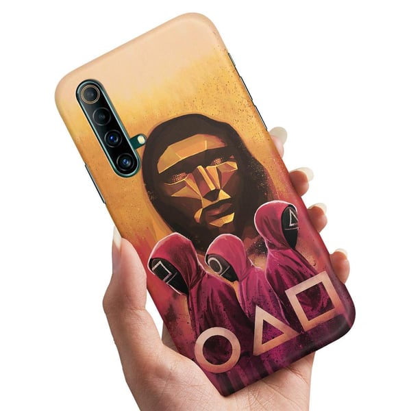 Cover / Mobilcover til Realme X50 - Squid Game