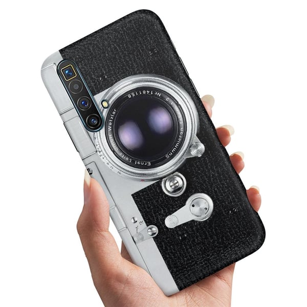 Cover / Mobilcover til Realme X3 SuperZoom - Retro Kamera