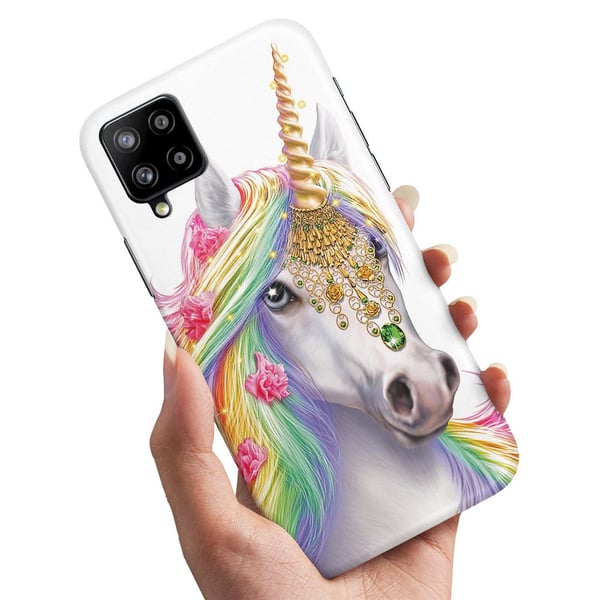 Deksel / Mobildeksel til Samsung Galaxy A42 5G - Unicorn/Enhjørning