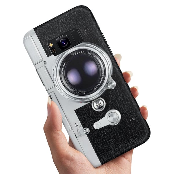 Cover / Mobilcover til Samsung Galaxy S8 - Retro Kamera