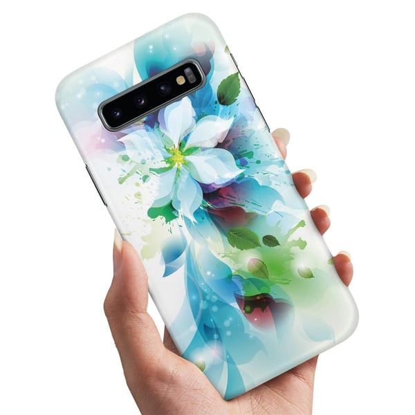Cover / Mobilcover til Samsung Galaxy S10 - Blomst