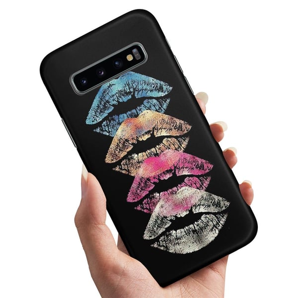 Cover / Mobilcover til Samsung Galaxy S10 - Læber