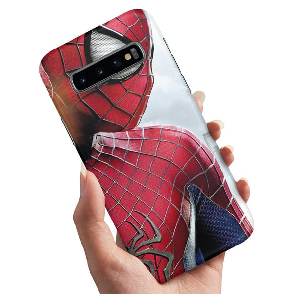 Cover / Mobilcover til Samsung Galaxy S10 Plus - Spiderman