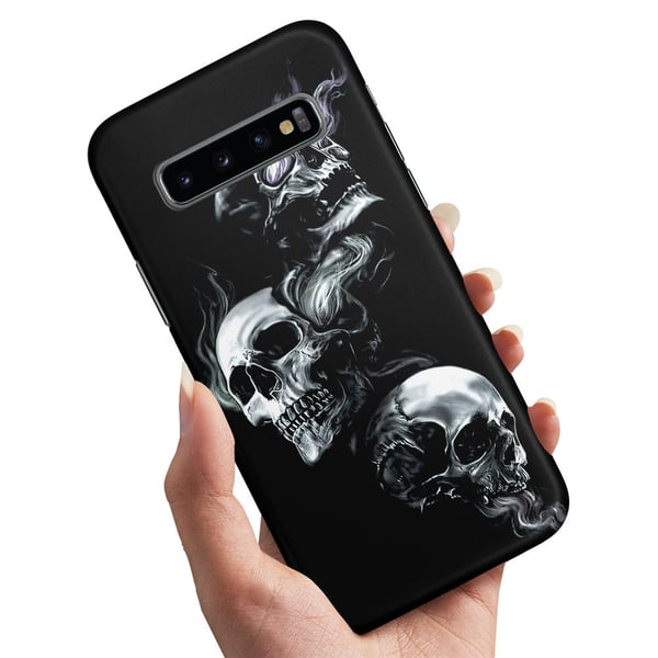 Deksel / Mobildeksel til Samsung Galaxy S10 Plus - Skulls Deksel / Mobildeksel til Samsung Galaxy S10 Plus - Skulls