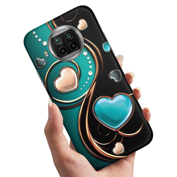 Cover / Mobilcover til Xiaomi Mi 10T Lite - Hjerter