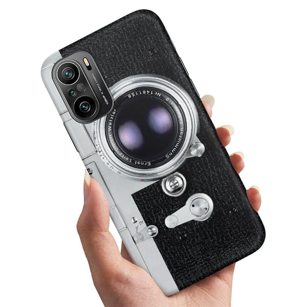 Cover / Mobilcover til Xiaomi Mi 11i - Retro Kamera