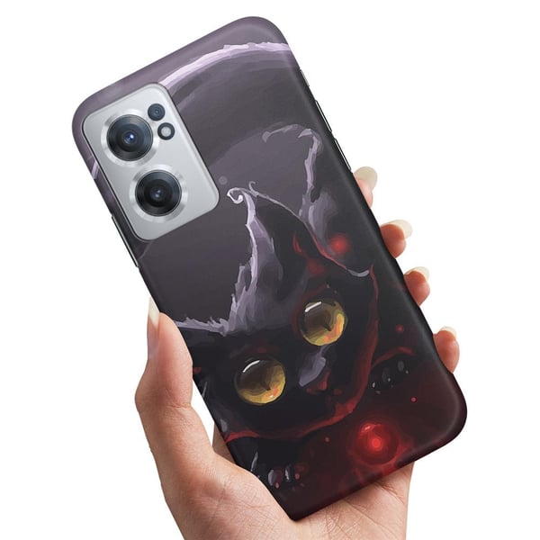 Deksel / Mobildeksel til OnePlus Nord CE 2 5G - Svart Katt