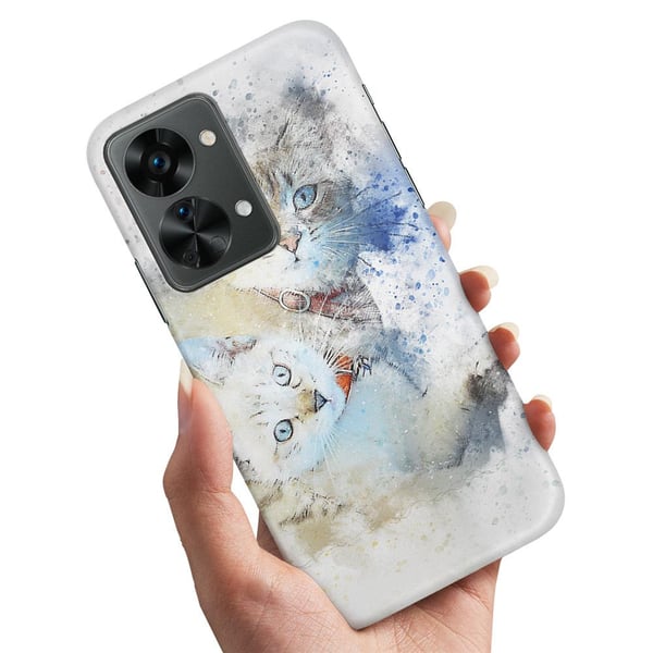 Cover / Mobilcover til OnePlus Nord 2T - Katte
