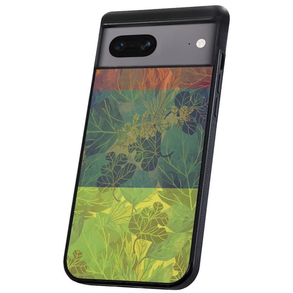 Google Pixel 7 - Cover/Mobilcover Bladmønster