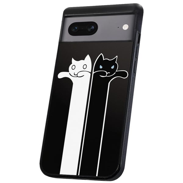 Google Pixel 7 - Cover/Mobilcover Langstrakte Katte