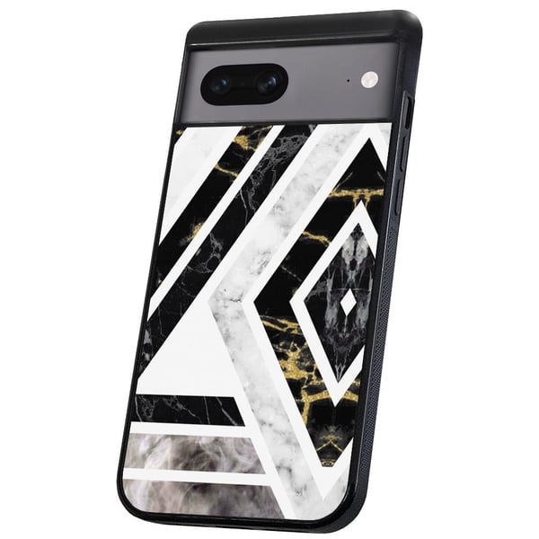 Google Pixel 7 - Cover/Mobilcover Skræv Mønster