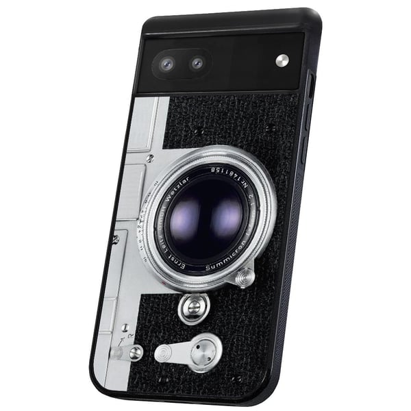 Google Pixel 6 - Cover/Mobilcover Retro Kamera