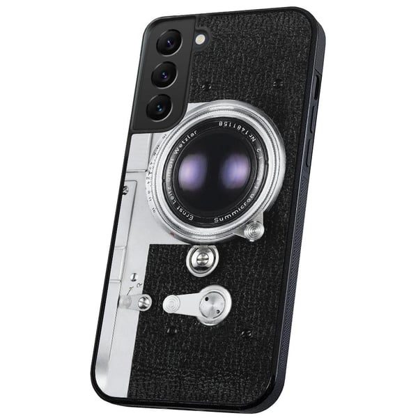 Samsung Galaxy S21 FE 5G - Deksel/Mobildeksel Retro Kamera