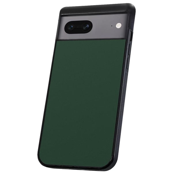 Google Pixel 7 - Cover/Mobilcover Mørkgrøn Google Pixel 7 - Cover/Mobilcover Mørkgrøn