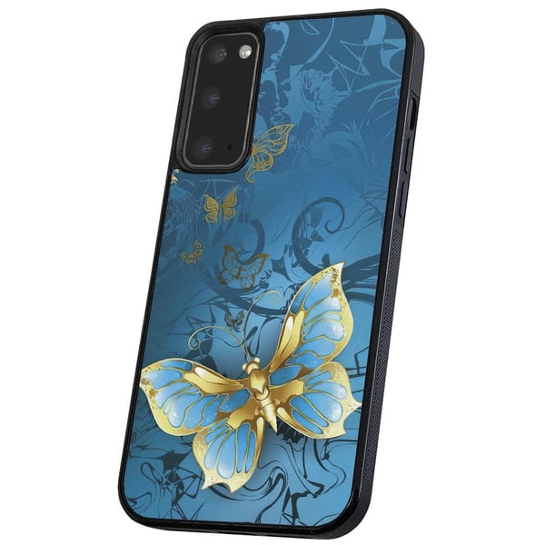 Samsung Galaxy S20 - Deksel/Mobildeksel Sommerfugler
