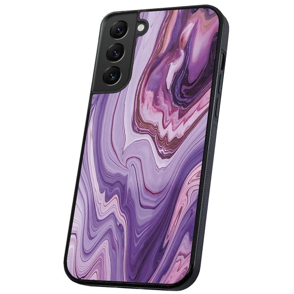 Samsung Galaxy S21 - Cover/Mobilcover Marmor