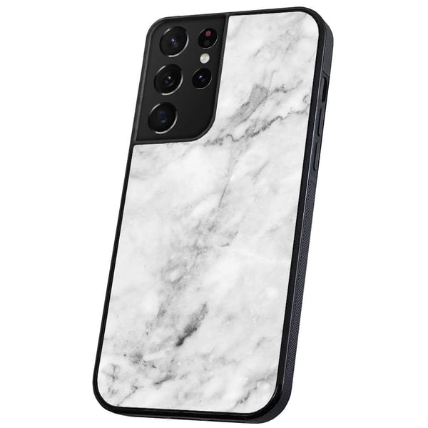 Samsung Galaxy S21 Ultra - Cover/Mobilcover Marmor