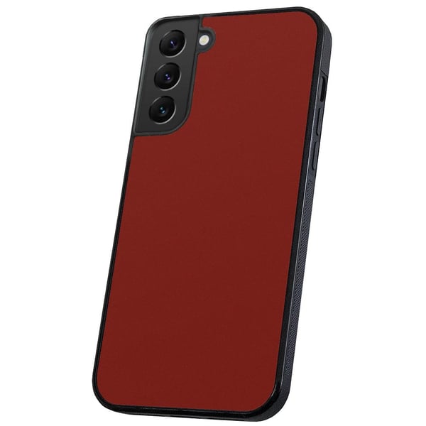 Samsung Galaxy S21 Plus - Cover/Mobilcover Mørkrød