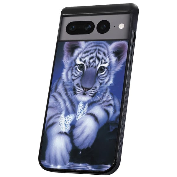 Google Pixel 7 Pro - Cover/Mobilcover Tigerunge